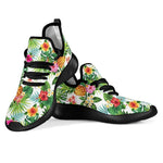 Tropical Aloha Pineapple Pattern Print Mesh Knit Shoes GearFrost