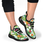 Tropical Aloha Pineapple Pattern Print Mesh Knit Shoes GearFrost