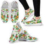Tropical Aloha Pineapple Pattern Print Mesh Knit Shoes GearFrost