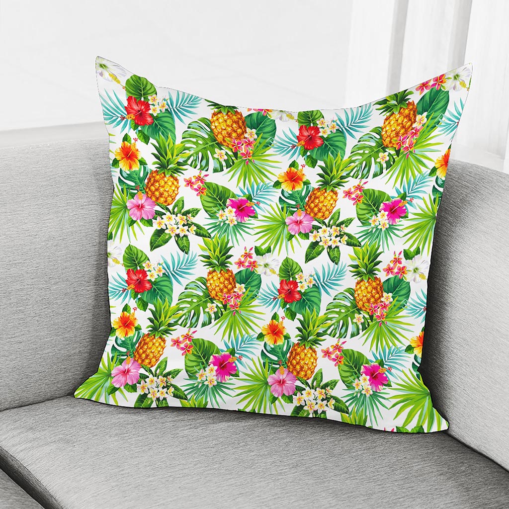 Tropical Aloha Pineapple Pattern Print Pillow Cover