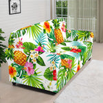 Tropical Aloha Pineapple Pattern Print Sofa Cover
