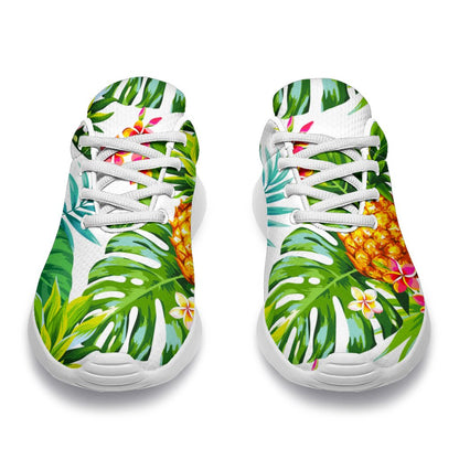 Tropical Aloha Pineapple Pattern Print Sport Shoes GearFrost