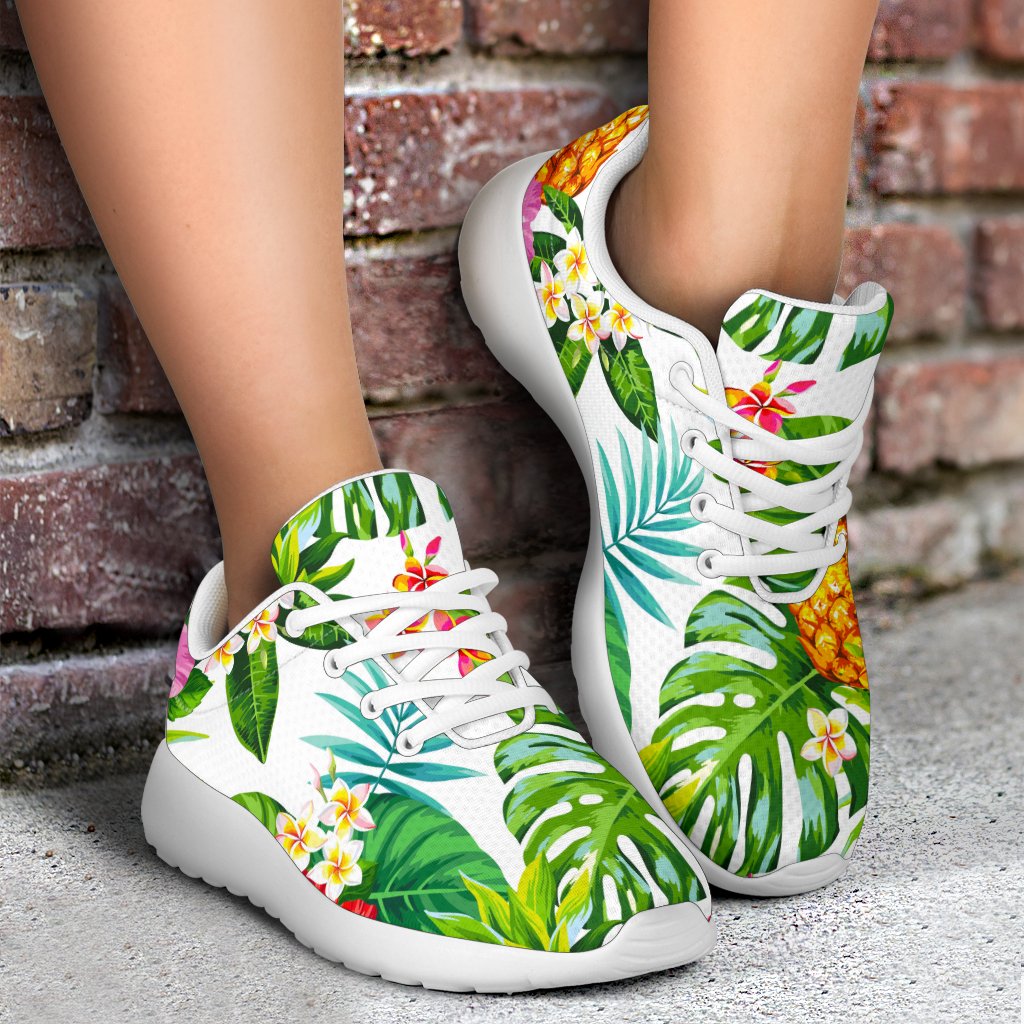 Tropical Aloha Pineapple Pattern Print Sport Shoes GearFrost