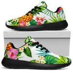 Tropical Aloha Pineapple Pattern Print Sport Shoes GearFrost