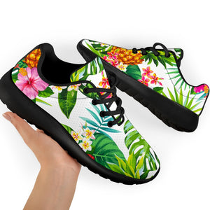 Tropical Aloha Pineapple Pattern Print Sport Shoes GearFrost