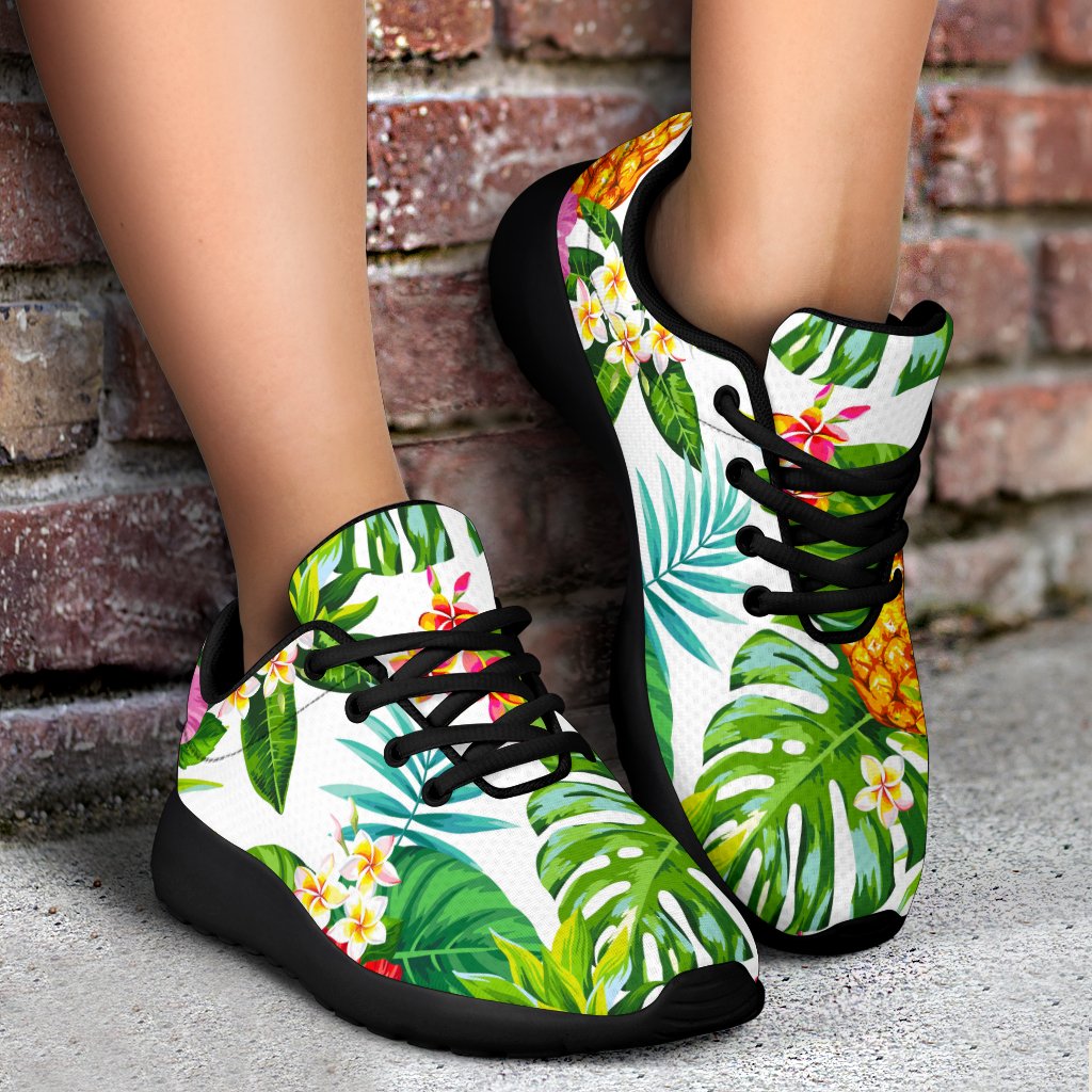 Tropical Aloha Pineapple Pattern Print Sport Shoes GearFrost