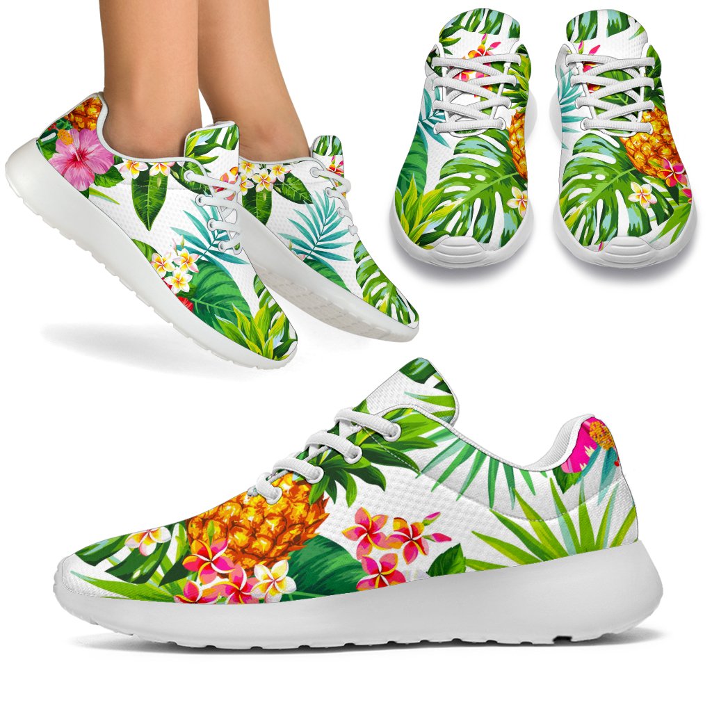 Tropical Aloha Pineapple Pattern Print Sport Shoes GearFrost