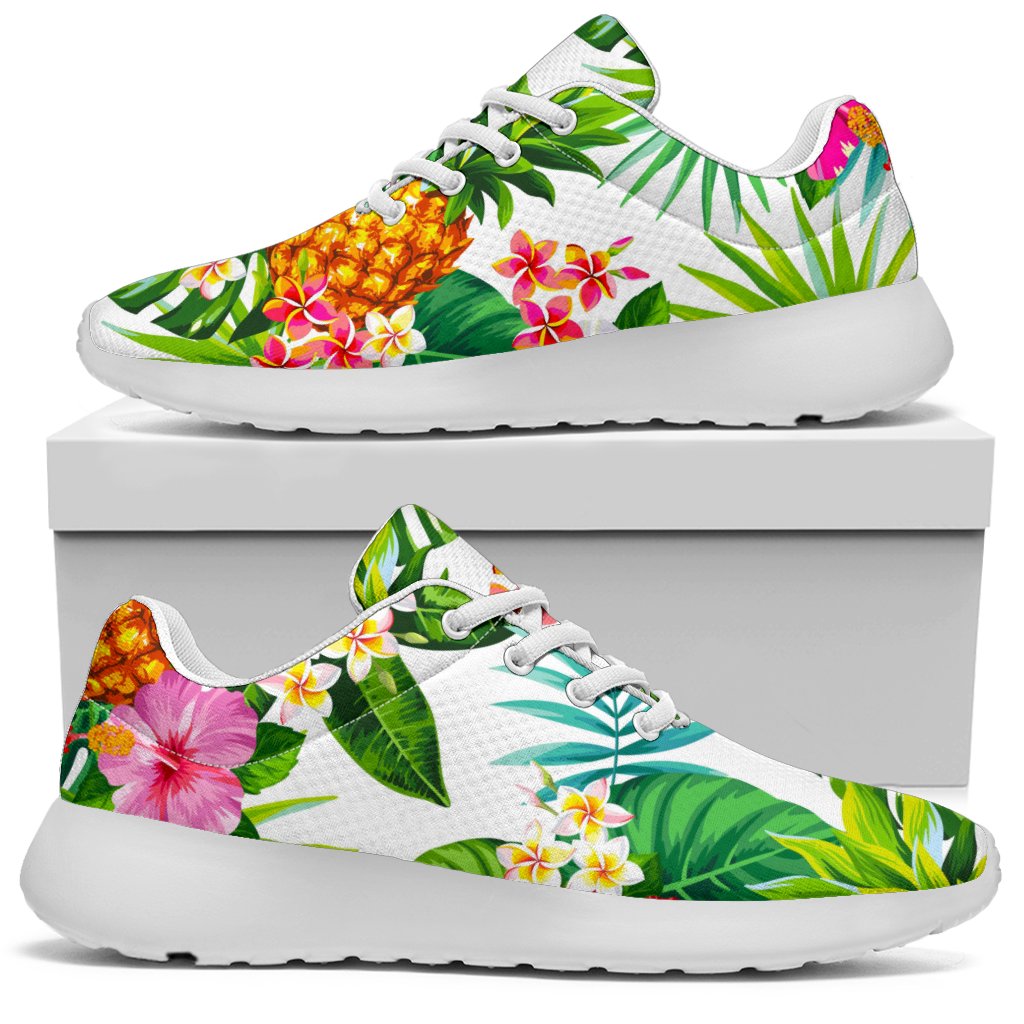 Tropical Aloha Pineapple Pattern Print Sport Shoes GearFrost