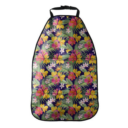 Tropical Alstroemeria Pattern Print Car Seat Organizers