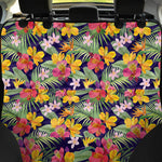 Tropical Alstroemeria Pattern Print Pet Car Back Seat Cover