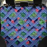 Tropical Aztec Geometric Pattern Print Pet Car Back Seat Cover