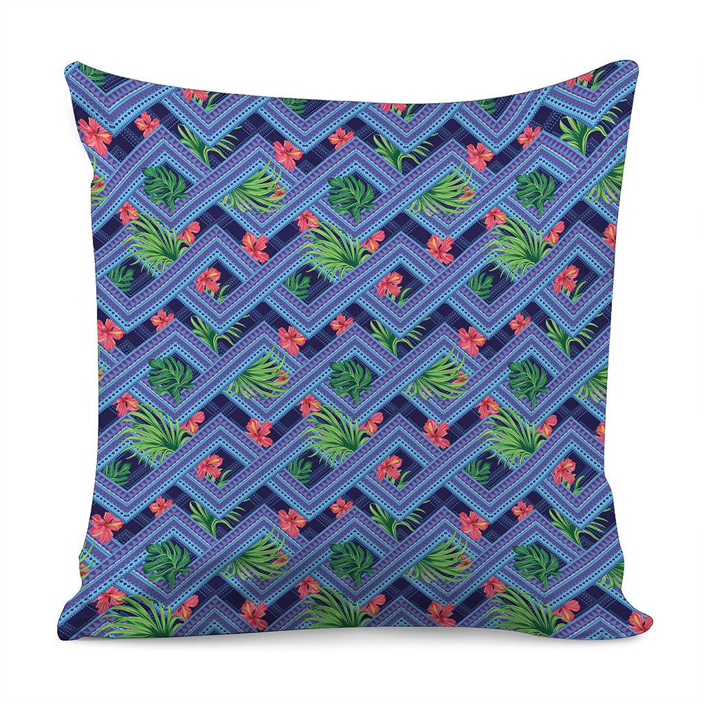 Tropical Aztec Geometric Pattern Print Pillow Cover