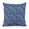 Tropical Aztec Geometric Pattern Print Pillow Cover