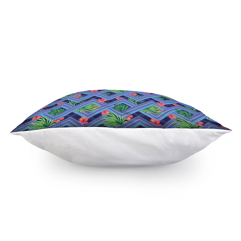 Tropical Aztec Geometric Pattern Print Pillow Cover