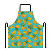 Tropical Banana Leaf Pattern Print Apron