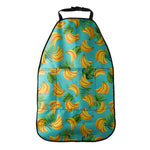 Tropical Banana Leaf Pattern Print Car Seat Organizers
