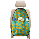 Tropical Banana Leaf Pattern Print Car Seat Organizers