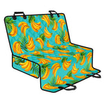 Tropical Banana Leaf Pattern Print Pet Car Back Seat Cover