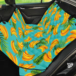 Tropical Banana Leaf Pattern Print Pet Car Back Seat Cover