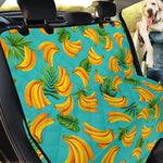 Tropical Banana Leaf Pattern Print Pet Car Back Seat Cover