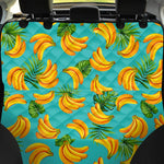 Tropical Banana Leaf Pattern Print Pet Car Back Seat Cover