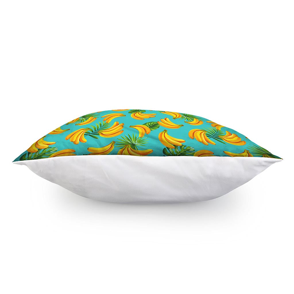Tropical Banana Leaf Pattern Print Pillow Cover