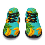 Tropical Banana Leaf Pattern Print Sport Shoes GearFrost