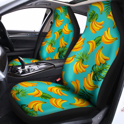 Tropical Banana Leaf Pattern Print Universal Fit Car Seat Covers