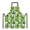 Tropical Banana Leaves Pattern Print Apron