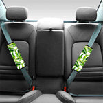 Tropical Banana Leaves Pattern Print Car Seat Belt Covers
