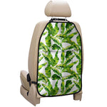 Tropical Banana Leaves Pattern Print Car Seat Organizers
