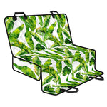 Tropical Banana Leaves Pattern Print Pet Car Back Seat Cover