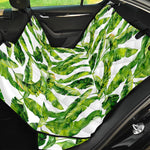 Tropical Banana Leaves Pattern Print Pet Car Back Seat Cover