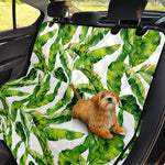 Tropical Banana Leaves Pattern Print Pet Car Back Seat Cover