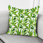 Tropical Banana Leaves Pattern Print Pillow Cover