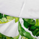 Tropical Banana Leaves Pattern Print Sofa Cover