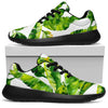 Tropical Banana Leaves Pattern Print Sport Shoes GearFrost