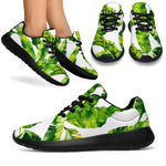 Tropical Banana Leaves Pattern Print Sport Shoes GearFrost