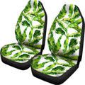 Tropical Banana Leaves Pattern Print Universal Fit Car Seat Covers