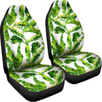 Tropical Banana Leaves Pattern Print Universal Fit Car Seat Covers