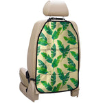 Tropical Banana Palm Leaf Pattern Print Car Seat Organizers