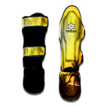 Tropical Beach Sunset Print Muay Thai Shin Guard
