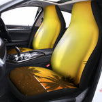 Tropical Beach Sunset Print Universal Fit Car Seat Covers