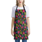 Tropical Bird Of Paradise Pattern Print Apron