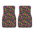 Tropical Bird Of Paradise Pattern Print Front Car Floor Mats