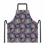 Tropical Buddha Print Apron