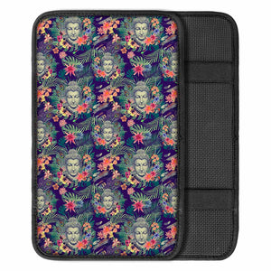 Tropical Buddha Print Car Center Console Cover