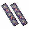 Tropical Buddha Print Car Seat Belt Covers