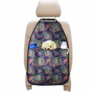 Tropical Buddha Print Car Seat Organizers