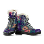 Tropical Buddha Print Comfy Boots GearFrost